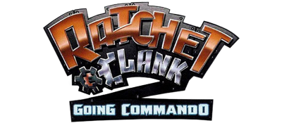 Ratchet & Clank Going Commando logo for Playstation 2
